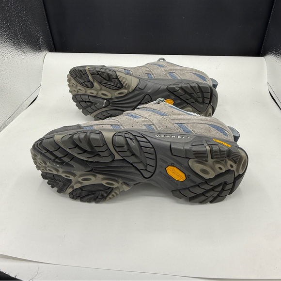 Merrell Vibram Moab 2 Ventilator Gray Hiking Outdoor Boots - Picture 6 of 8